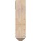 Ekena Millwork Olympic Arts and Crafts Smooth Bracket w/ Offset Brace, Douglas Fir, 7 1/2"W x 18"D x 30"H BKT0806X18X30OLY03SDF - alternate 4
